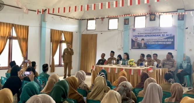 
					Kunker di Kecamatan Modayag Barat, Pj Bupati Boltim Himbau Masyarakat Jaga Kamtibmas Jelang Pilkada 2024