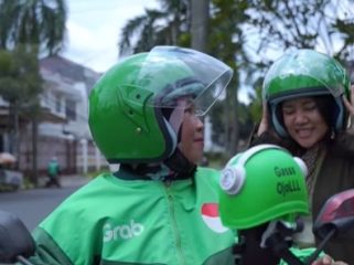 THR untuk driver ojek online. (instagram.com/grabid)