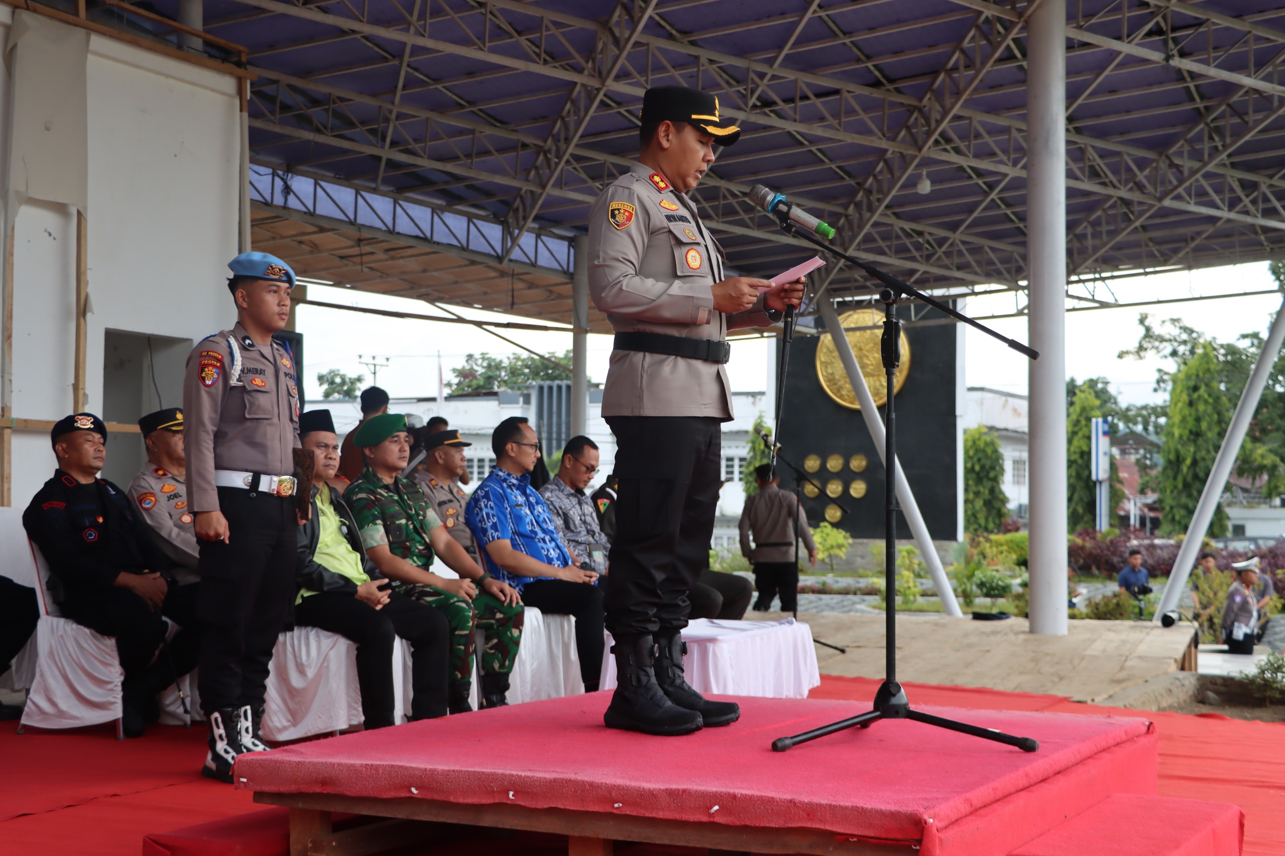 Polres Kotamobagu Gelar Operasi Ketupat Samrat 2025