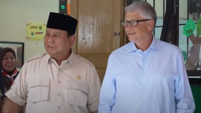 Momen Prabowo Bertemu Bill Gates, Pendiri Microsoft Itu Beri Dana Hibah Rp2,6 T untuk Sektor Tekno hingga Tani di Indonesia