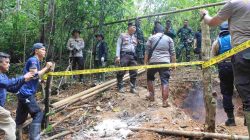 Tim Gabungan Tertibkan Pertambangan Ilegal di Hutan Konservasi Desa Mengkang