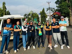 Dukung Gaya Hidup Sehat, RSUD Kotamobagu Siagakan Tim P3K di Kotamobagu Fun Race 2025