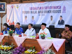 UMKM Kudus Jawa Tengah Didorong Segera Urus Sertifikat Halal