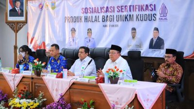 UMKM Kudus Jawa Tengah Didorong Segera Urus Sertifikat Halal