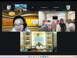 Hari Kedua Pemantauan, KARS Evaluasi Mutu Layanan RSUD Kotamobagu Secara Virtual