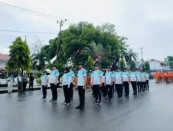 Semarak HUT ke-80 RI: RSUD Kotamobagu Tampil Kompak di Kegiatan Gerak Jalan