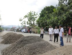 Wali Kota dr. Weny Gaib Tinjau Perbaikan Jalan A.P. Mokoginta