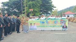 Semangat Pahlawan, Jiwa Juara: Bupati Yusra Lepas Atlet Bolmong Menuju Porprov XII Sulut 2025
