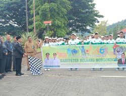 Semangat Pahlawan, Jiwa Juara: Bupati Yusra Lepas Atlet Bolmong Menuju Porprov XII Sulut 2025