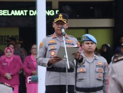 Empat Pejabat Utama Polres Kotamobagu Resmi Sertijab