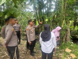 Kapolres Kotamobagu Tinjau Sungai Batu Bogani Biga, Siapkan Langkah Cepat Bangun Jembatan Gantung