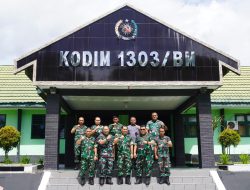 Kodim 1303/Bolmong Terima Kunjungan Tim Pengawasan Terintegrasi Kemenhan