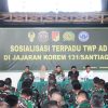 Kodim 1303/Bolmong Sosialisasikan TWP AD kepada Prajurit