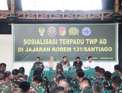Kodim 1303/Bolmong Sosialisasikan TWP AD kepada Prajurit