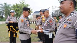 Kapolres Kotamobagu Pimpin Langsung Korps Raport Kenaikan Pangkat dan Reward Personel