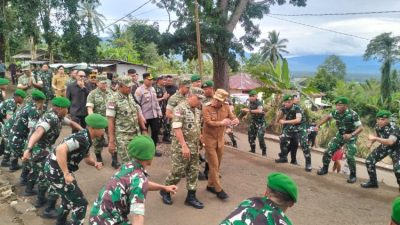 Pangdam XIII/Merdeka Kunjungi Kotamobagu