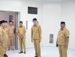 Sidak Gedung Baru RSUD Bolsel, Bupati Tekankan Profesionalisme