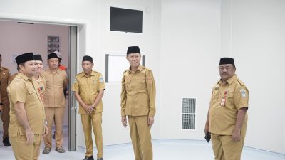 Sidak Gedung Baru RSUD Bolsel, Bupati Tekankan Profesionalisme