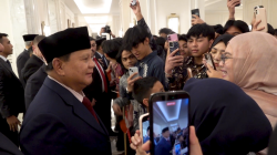 Tiba di Yordania, Prabowo Disambut Mahasiswa Indonesia
