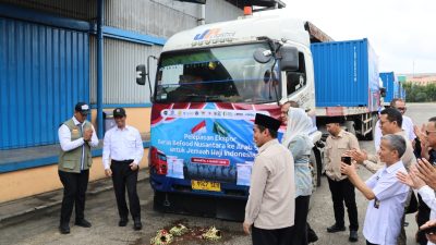 Swasembada Pangan Naik Kelas, 2.280 Ton Beras RI Mulai Dikirim ke Tanah Suci