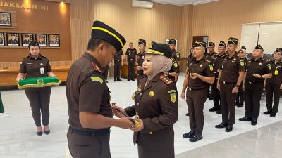 Andi Fitriana Resmi Dilantik sebagai Kepala Kejaksaan Negeri Kepulauan Talaud