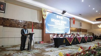 Wakili Wali Kota, Asisten III Hadiri Wisuda Sarjana STIE Widya Dharma Kotamobagu
