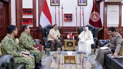 Menhan Sjafrie Terima Dubes Qatar, Bahas Kerja Sama Hingga Stabilitas Kawasan