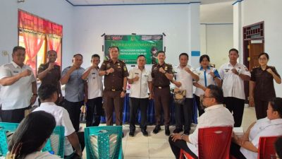 Kejari Talaud Beri Penerangan Hukum, Dorong Desa Cegah Karhutla