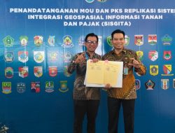 Kadis Kominfo Turut Hadir Dampingi Wali Kota Kotamobagu Teken Kerja Sama SISGITA