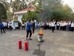 Gandeng Damkar, RSUD Kotamobagu Asah Kesiapsiagaan Hadapi Kebakaran